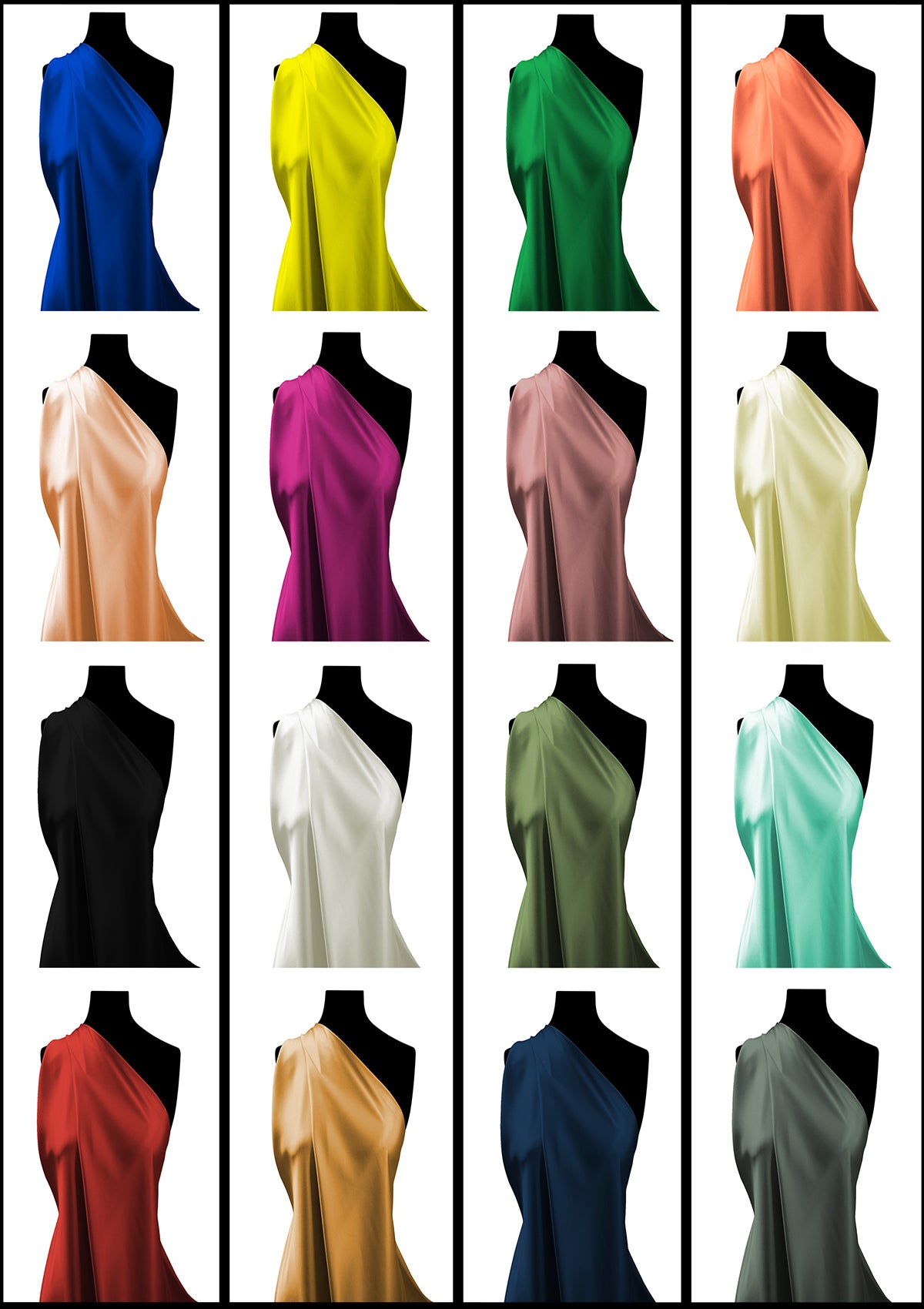 Silky Satin Suit Lining Dice Fabric 150 cm main image 0