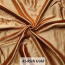 Crepe Back Luxury Silky Satin, Soft Touch, Lustrous, Great Flow and Drape, Stretchy, Wrinkle-Resistan, Bridal dress Material 60"(150cm) wide