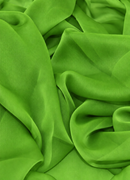 Lime Green Chiffon Shot Fabric Cationic Silky Touch Fashion 60" Dress, Sarong & Decoration
