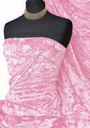 Premium Spun Ice Crush Effect Velvet 2 Way Spandex 60" Craft, Dress & Decoration 1