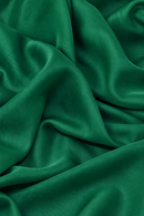 Cationic Chiffon Dress Fabric Emerald Green Silky Touch Fashion 60" Dress, Sarong & Decoration