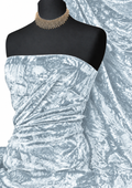 Premium Spun Ice Crush Effect Velvet 2 Way Spandex 60" Craft, Dress & Decoration 1