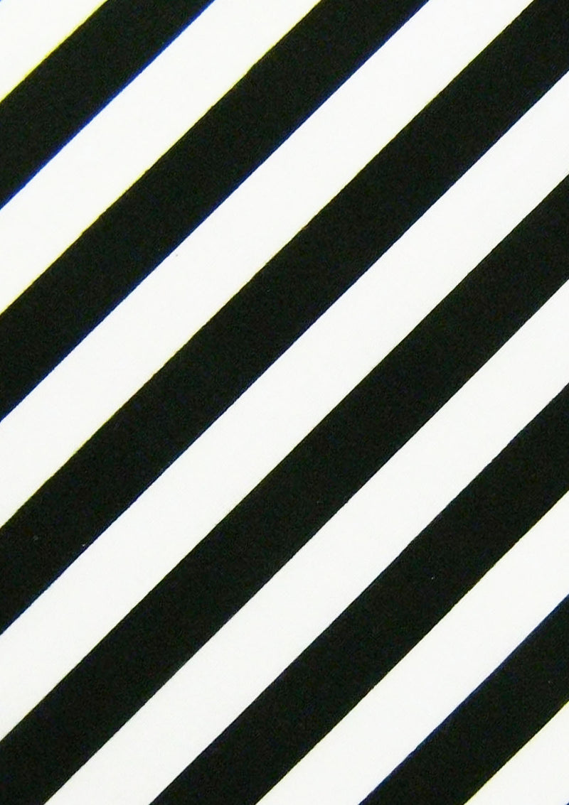 Broad Stripes Polycotton Printed Fabric Horizontal 17mm Stripes 45" Craft D