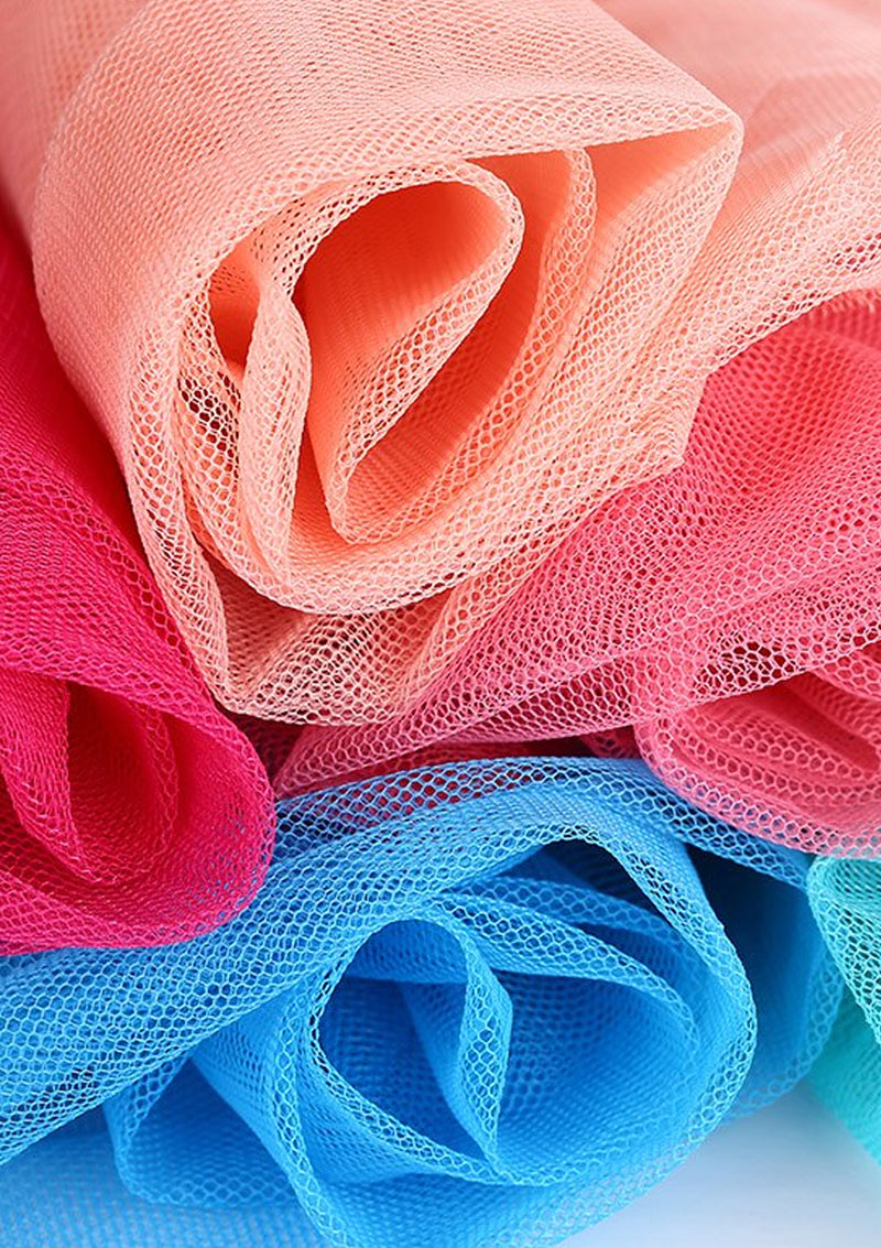 Buy Baby Pink Dress Net Fabric 60 Stiff Tulle Mesh Dancewear Bridal Dress  Gown Tutu Online in India - Etsy