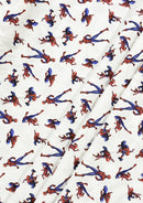 Spiderman Cotton Printed Fabric BRANDED 100% Poplin Marvel DC Comics Superhero Kids 60" Width D