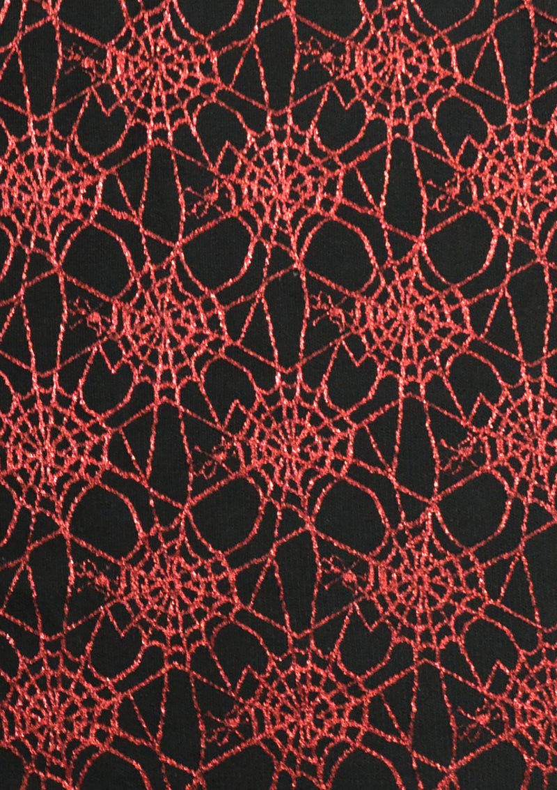 Wine 60"(150cm) Tulle Metallic Spiderweb Mesh Lace Fabric Decoration Dress
