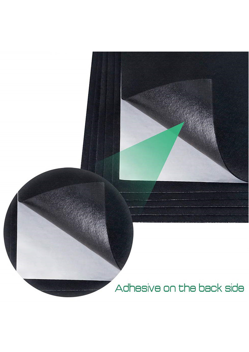 Adhesive Felt Fabric 100% Acrylic UK Made EN71 Certified Sticky Back Material for Arts & Crafts 1mm Thickness | 100cm x 45cm Wide | Sold by The Metre & Roll