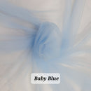 Soft Net Fabric 150cm Wide Tulle Mesh Bridal Veil Dress Gown Tutu