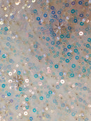 Heavy Beaded Lace Beaded Pearlised Lace on Tulle/ Bridal Lace 150 cm Wide