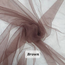 Soft Net Fabric 150cm Wide Tulle Mesh Bridal Veil Dress Gown Tutu