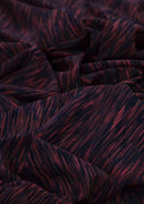 Multicolour Activewear Jersey Marl Striped Fabric 60" Wide Fashion Dress D