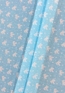 Christmas Angel Stars Polycotton Fabric Angel Cherub Rose & Hubble 45" Wide Crafts Dressing D