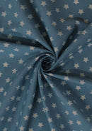 100% 45" Craft Cotton Poplin Stars Printed Fabric Face Masks Use D