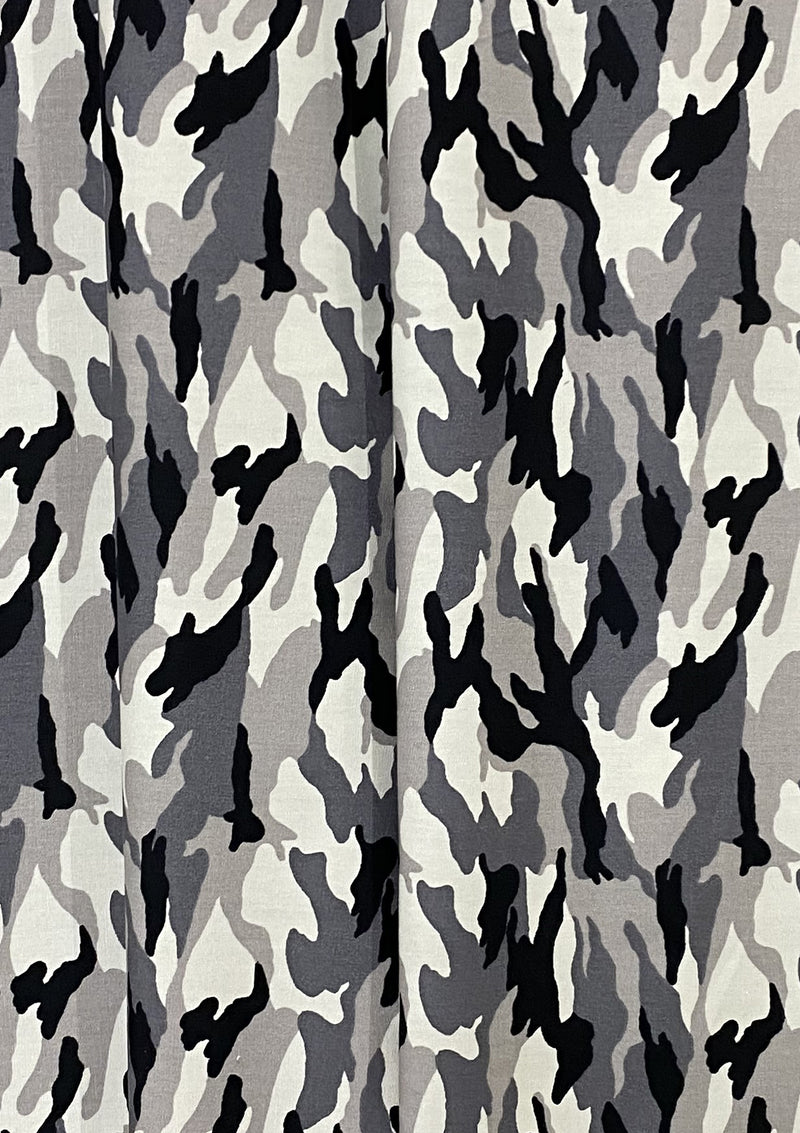 Army Camo Cotton Print Fabric Camouflage 100% Poplin 45" Wide Crafting D