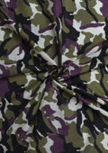 100% 45" Printed Polycotton Camo Print Fabric Craft/dress/facemask Use D#178