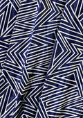 Stars Velvet Print Fabric Designer Pattern Mirror Crush Effect 60" 2-Way Stretch