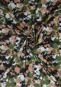 100% 45" Craft Cotton Poplin Camo Skulls Army Printed Fabric Face Mask D#36
