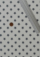 100% 45" Craft Cotton Poplin Stars Printed Fabric Face Masks Use D