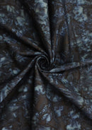 100% 45" Shaded Cotton Voile Batik Dyed Printed Design Fabric Crafting Quilting D