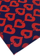 Ace of Spades Print Fabric Designer Silky Soft Touch 60" Width Mechanical Stretch D