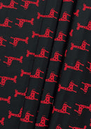 Giraffe Cotton Print Fabric 100% Craft Poplin 45" Wide Gerry Giraffe Novelty Kids Crafts Dressing Material  D
