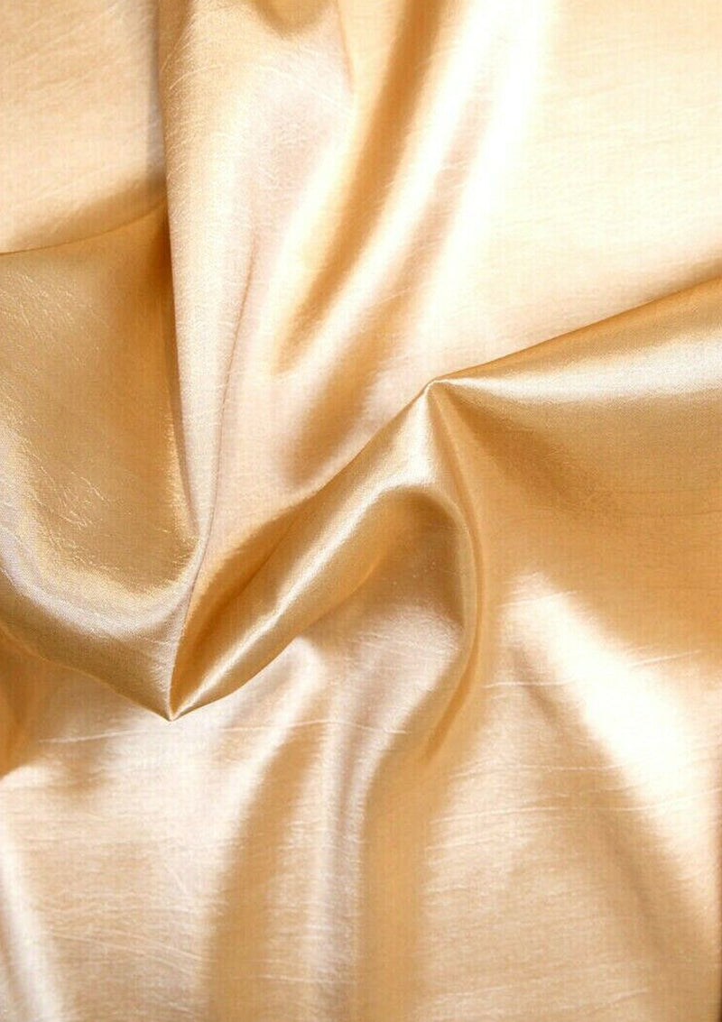 Taffeta Fabric Beige Plain & TwoTone Colour for Dresses,Furnishing & Craft 60" Wide