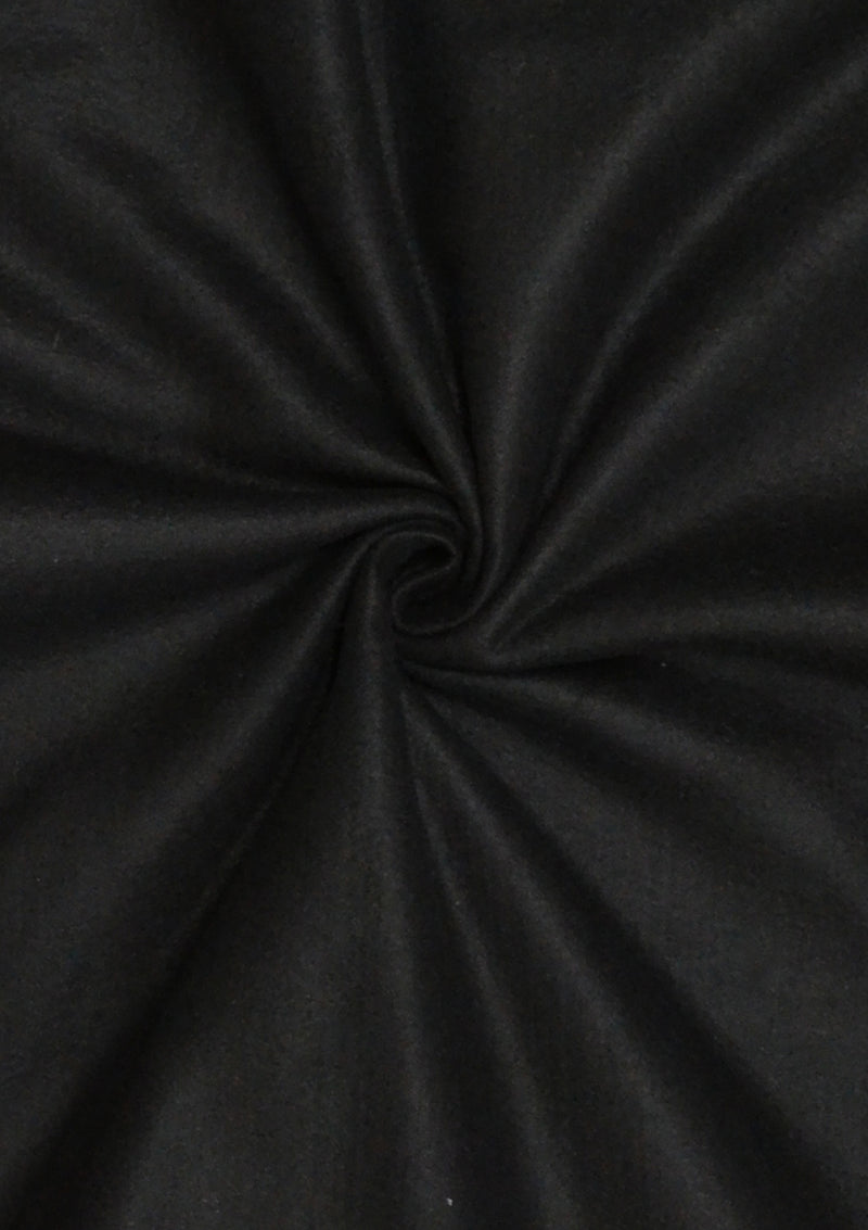 Black Felt Fabric 60" (150cms) Extra Wide 1-2mm Thick for School Projects. Sewing, Decoration, Craft Supplies, Table Cover & Art Projects