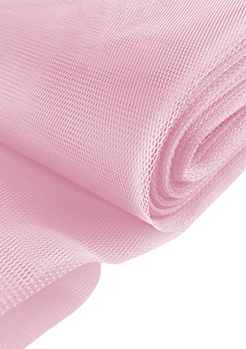Baby Pink Dress Net Fabric Tulle Mesh Dancewear 60" Stiff Bridal Dress Gown Tutu Per Metre