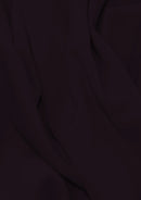 Sienna Crepe Fabric Cadbury Purple 60" (150cms) Plain Dyed Luxury Soft Feel Dress/craft/fashion