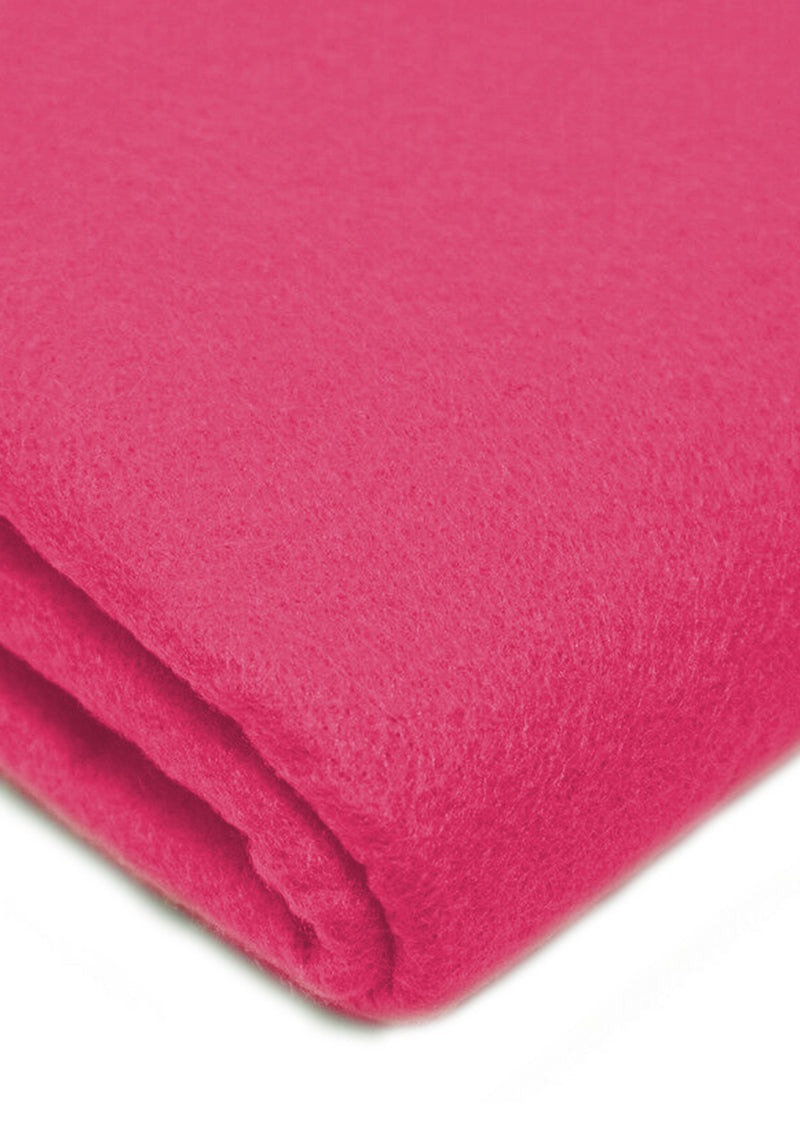 Cerise Pink Felt Fabric 60" (150cms) Extra Wide 1-2mm Thick for School Projects. Sewing, Decoration, Craft Supplies, Table Cover & Art Projects