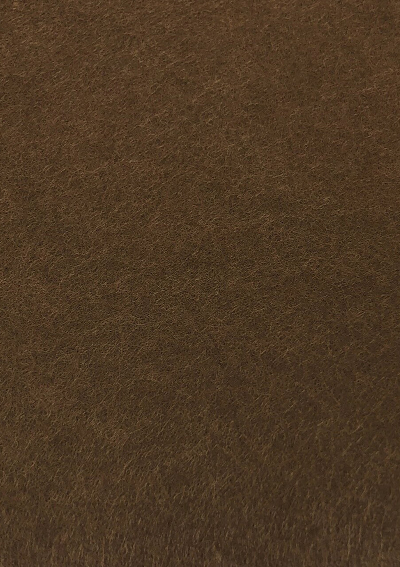 Chocolate Brown Felt Fabric 60" (150cms) Extra Wide 1-2mm Thick for School Projects. Sewing, Decoration, Craft Supplies, Table Cover & Art Projects
