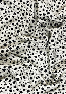 Animal Skin Print Jersey Fabric Viscose Elastane 2-Way Stretch 68" Fashion Dress