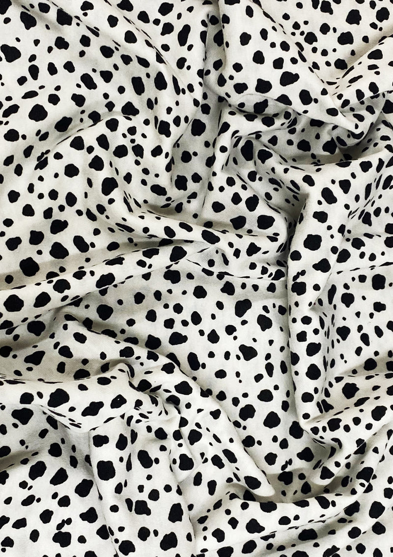 Animal Skin Print Jersey Fabric Viscose Elastane 2-Way Stretch 68" Fashion Dress