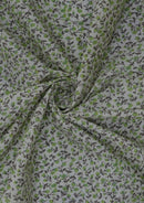 45" 100% Printed Polycotton Floral Print  D