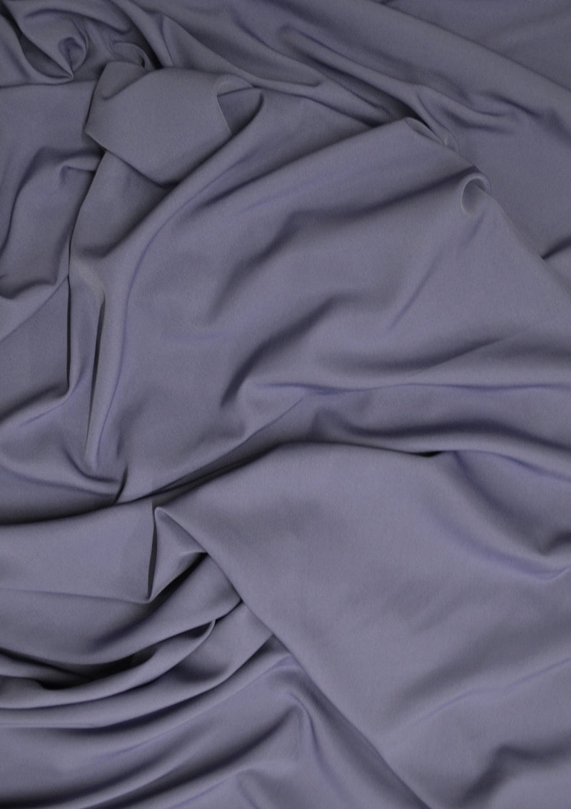 Dusky Purple Crepe Dress Fabric Soft Touch Multiversatile Use Linings/craft/ 44/45"