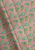 Paisley Cotton Printed Fabric Poplin 45" Width ROSE & HUBBLE BRANDED D#1