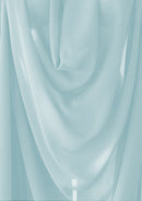 Baby Blue Georgette Chiffon Plain Crepe Dyed Fashion Fabric 60" Decoration, Craft & Dress