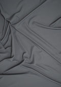 Grey Crepe Dress Fabric Soft Touch Multiversatile Use Linings/craft/ 44/45"