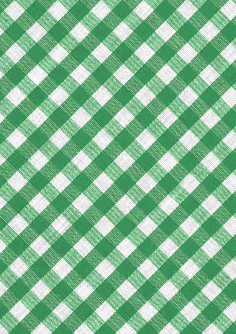 Polycotton Gingham Check Print Fabric 1/4" ROSE & HUBBLE 45" Wide Blended Material Uniform
