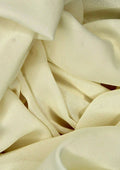 Georgette Chiffon Fabric Heavy Cream 60" Wide Plain Crepe for Decoration,Event & Dress