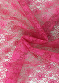 Floral Budget Lace Fabric 45" Wide Wedding Clothing Crafts Dressmaking Per Metre