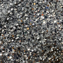 Sequin on Stretch Velvet With Luxury Sequins all Over 5mm Shining Sequin 2-way Stretch 60” Wide