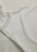Crepe De Chine Dress Fabric Ivory Silky Plain Dyed Oeko-tex 44/45" Wide Craft