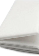 White Interfacing Buckram Fabric 40" Light Weight Fusible Iron On Premium/Metre