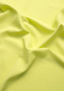 Lime Green Crepe Dress Fabric Soft Touch Multiversatile Use Linings/craft/ 44/45"