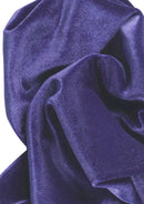 Premium Spandex 2-way Stretch Velvet Plain Dyed 58" Dress, Garments & Cushions
