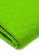 Lime Green Felt Fabric 60" (150cms) Extra Wide 1-2mm Thick for School Projects. Sewing, Decoration, Craft Supplies, Table Cover & Art Projects