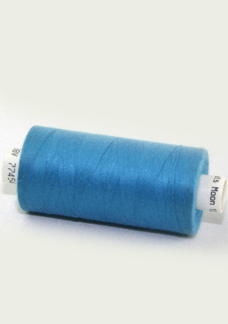 Turquoise Moon Thread 1000yds by Coats, Superb Value