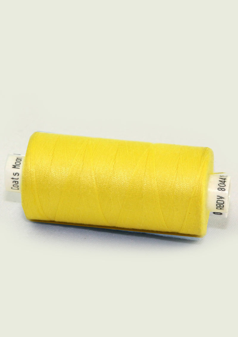 Yellow Moon Thread 1000yds by Coats, Superb Value