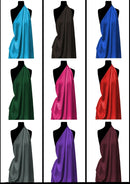 Back Crepe Satin Fabric 58" Luxury Non Stretch Polyester Dressing & Crafting